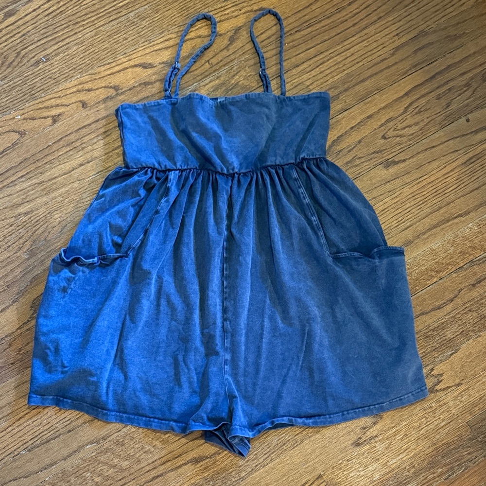 Free People Hot Shot Romper. Size Large.